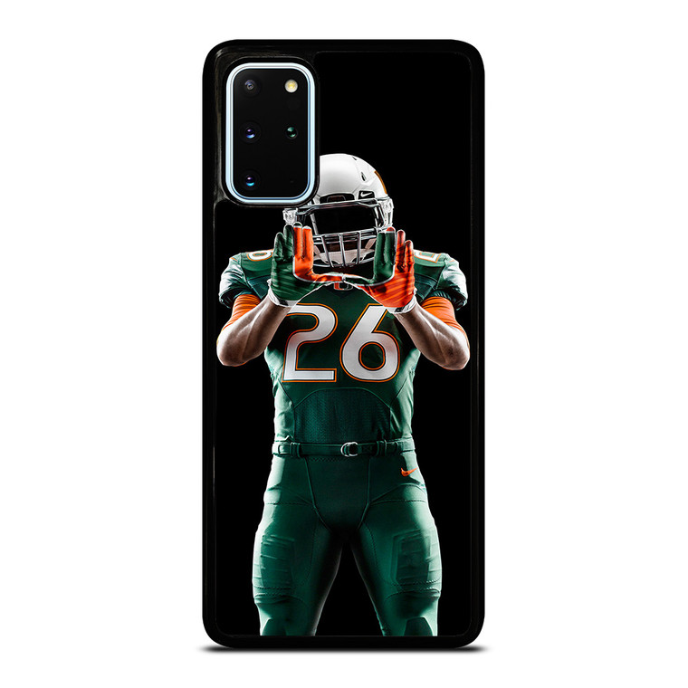 UM MIAMI HURRICANES FOOTBALL Samsung Galaxy S20 Plus Case