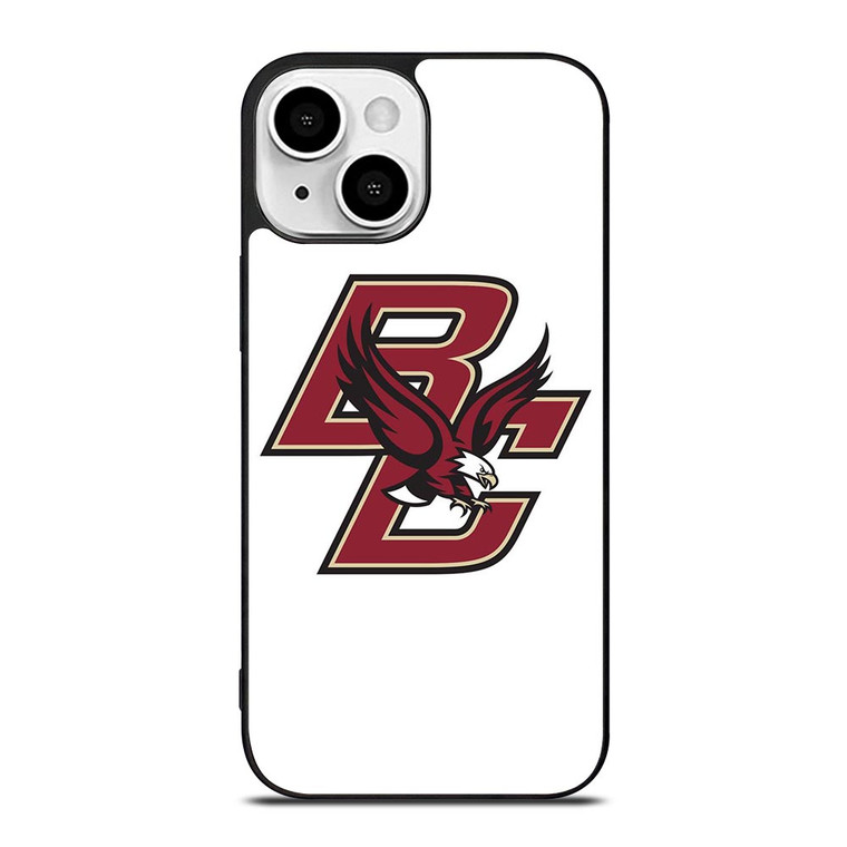 BOSTON COLLEGE EAGLES HOCKEY UNIVERSITY TEAM LOGO iPhone 13 Mini Case