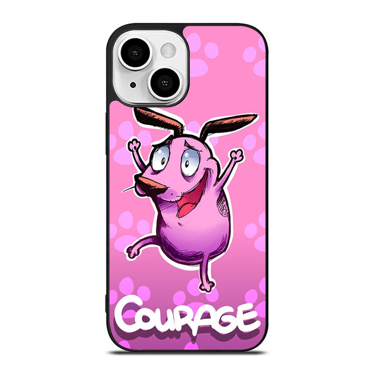 COURAGE THE COWARDLY DOG iPhone 13 Mini Case