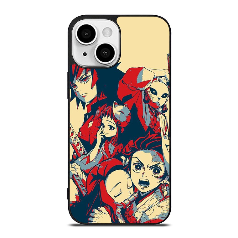 DEMON SLAYER ANIME CHARACTER iPhone 13 Mini Case