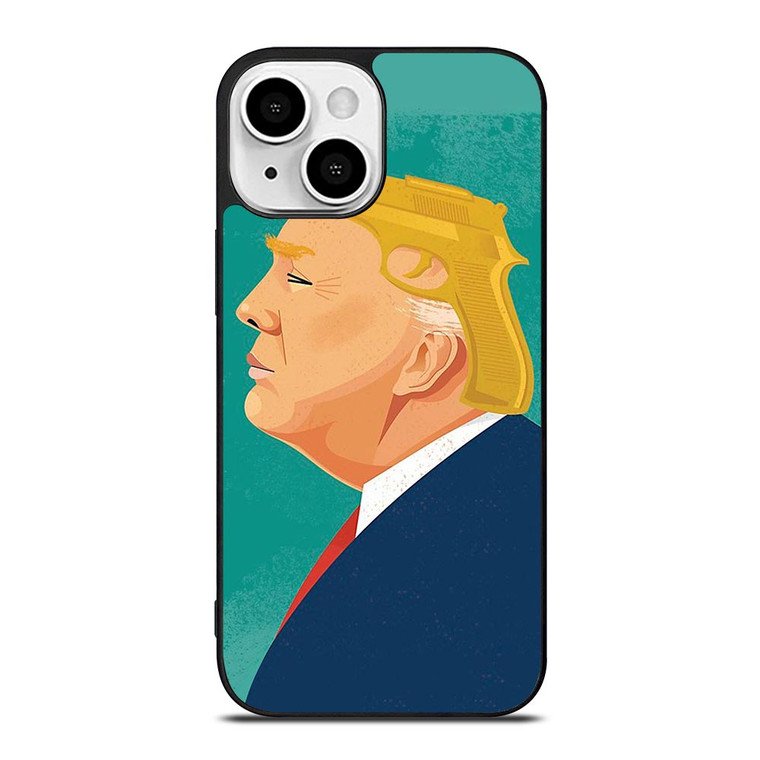 DONALD TRUMP HAIR TRIGGER iPhone 13 Mini Case