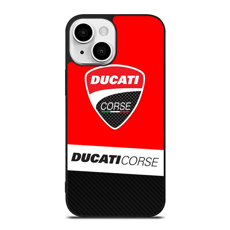 DUCATI CORSE MOTO LOGO iPhone 13 Mini Case