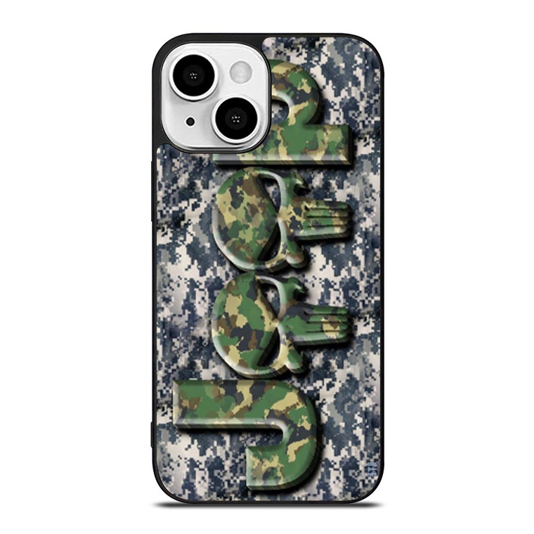 JEEP SKULL CAMO iPhone 13 Mini Case