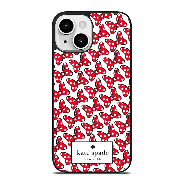 KATE SPADE MINNIE MOUSE RIBBON iPhone 13 Mini Case