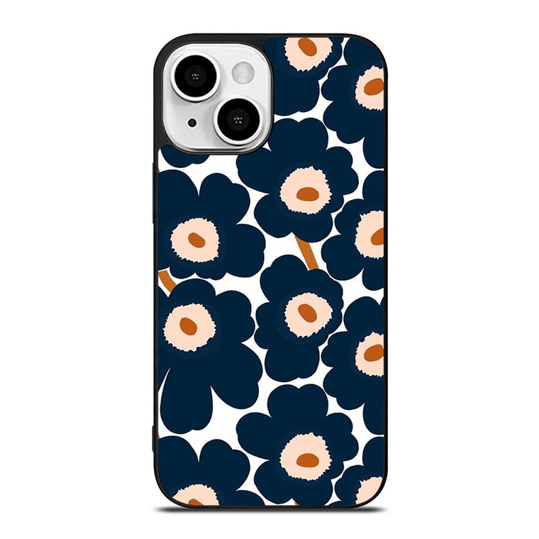 MARIMEKKO FLOWER BLUE iPhone 13 Mini Case