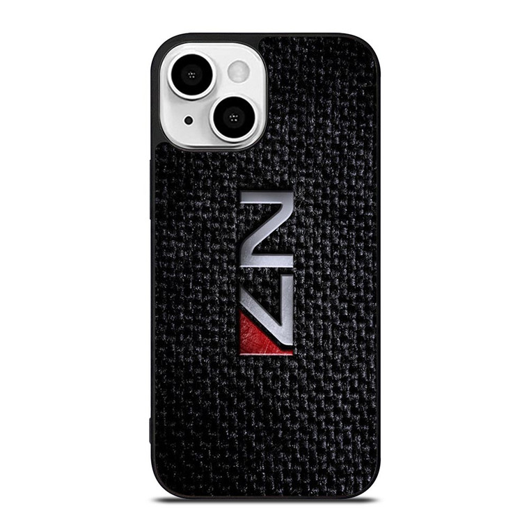 MASS EFFECT N7 METAL LOGO iPhone 13 Mini Case