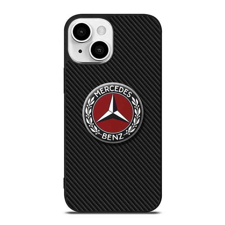 MERCEDES BENZ CLASSIC LOGO CARBON iPhone 13 Mini Case