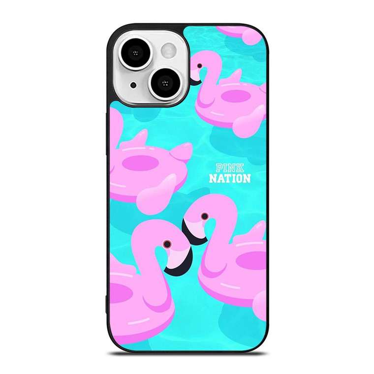 PINK NATION VICTORIA'S SECRET LOGO FLAMENGOS iPhone 13 Mini Case