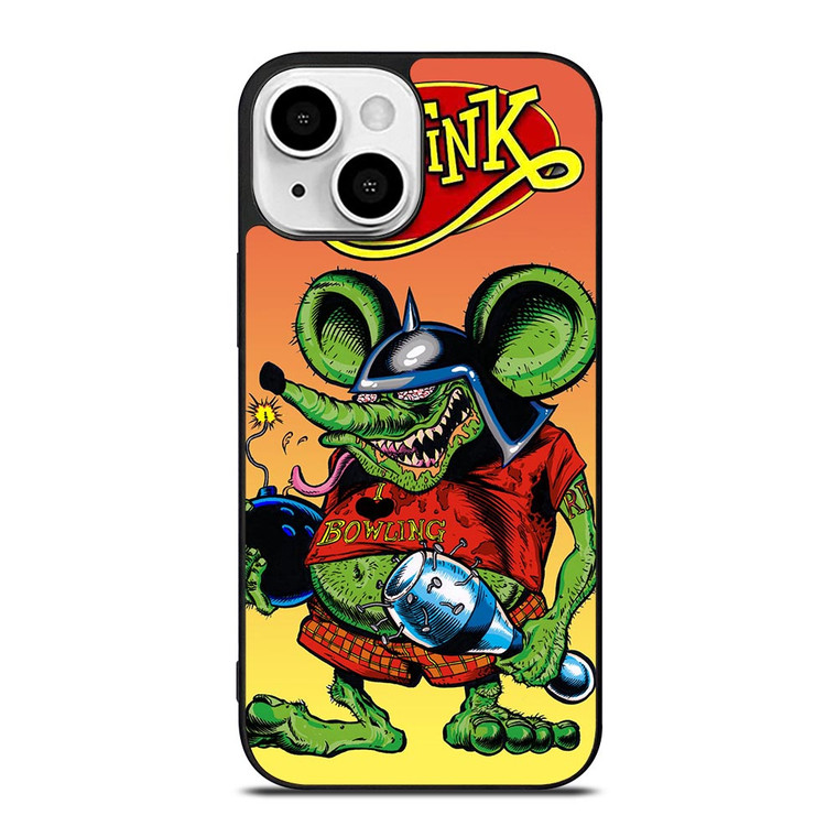 RAT FINK BOWLING iPhone 13 Mini Case