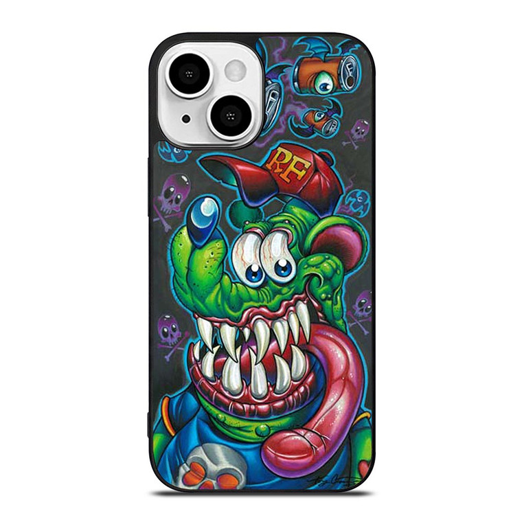 RAT FINK STINKY MONKEY iPhone 13 Mini Case