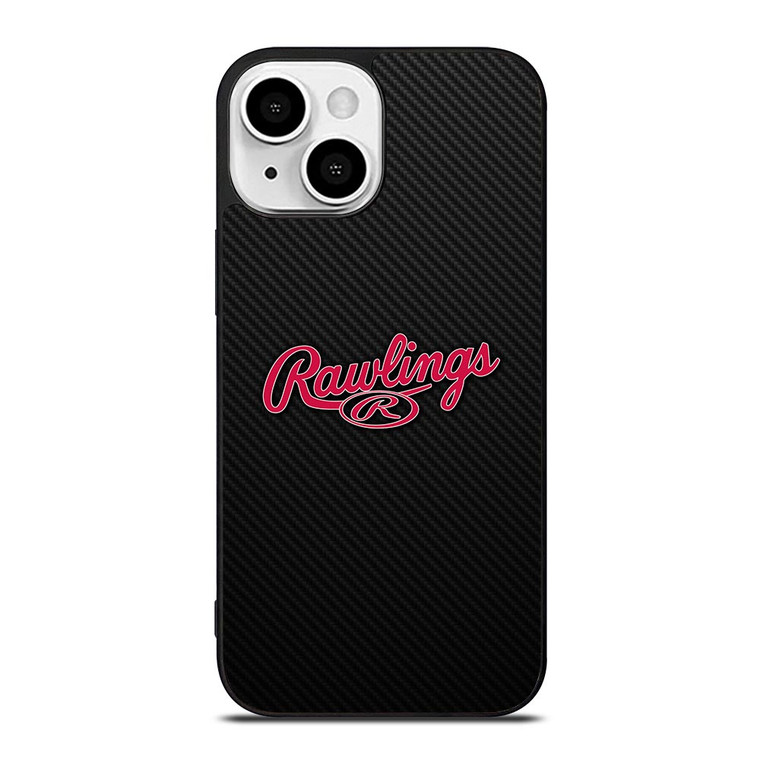 RAWLINGS SPORTWEAR CARBON LOGO iPhone 13 Mini Case