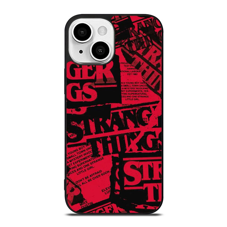 STRANGER THINGS ART LOGO iPhone 13 Mini Case