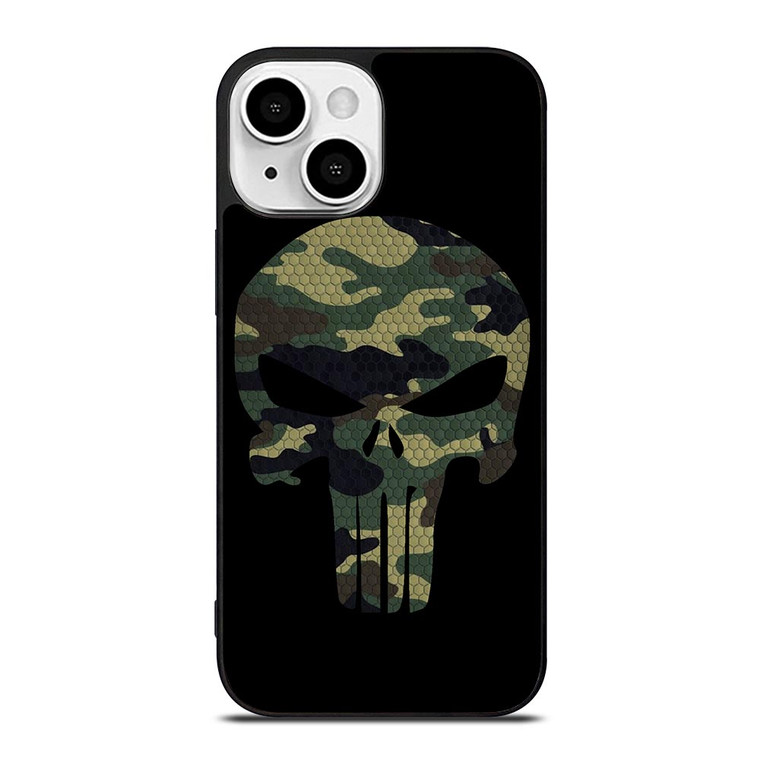 THE PUNISHER LOGO CAMO iPhone 13 Mini Case