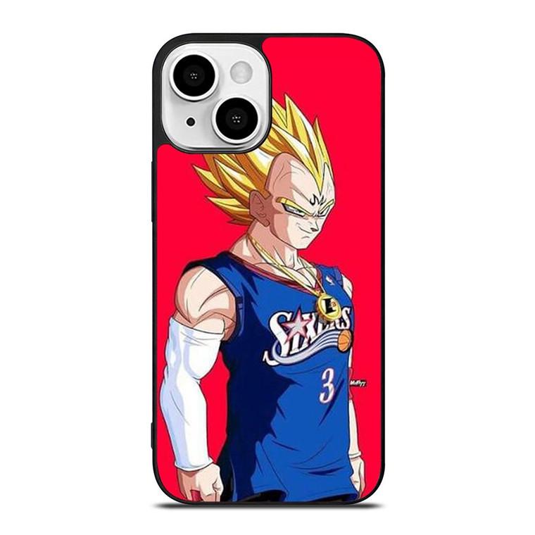 VEGETA DRAGON BALL PHILADELPHIA SIXERS iPhone 13 Mini Case