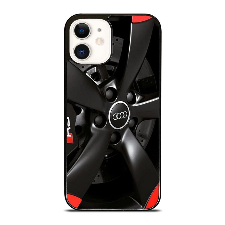 AUDI CAR LOGO RIM EMBLEM iPhone 12 Case