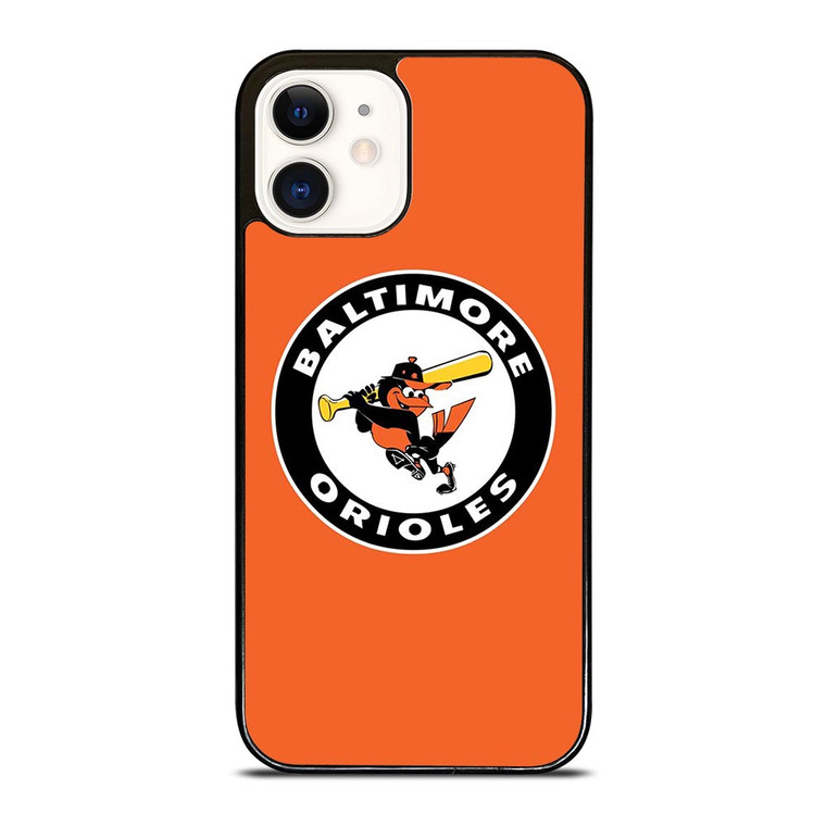 BALTIMORE ORIOLES ICON BASEBALL TEAM LOGO iPhone 12 Case