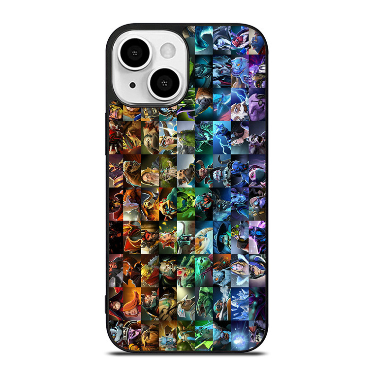 DOTA GAME ALL CHARACTER iPhone 13 Mini Case