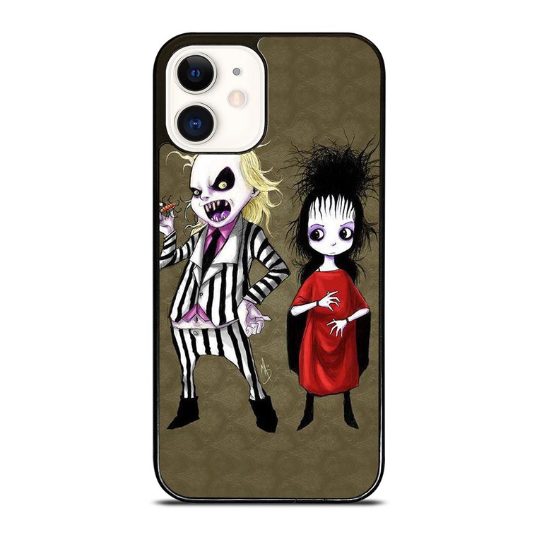 BEETLEJUICE TIM BURTON CARTOON iPhone 12 Case