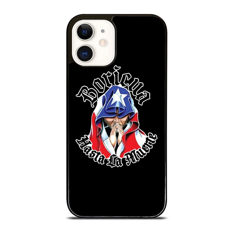 BORICUA PUERTO RICO FLAG iPhone 12 Case