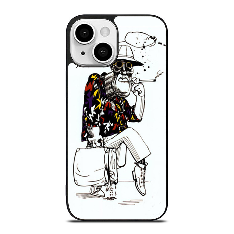 DR GONZO RALPH STEADMAN LAS VEGAS iPhone 13 Mini Case