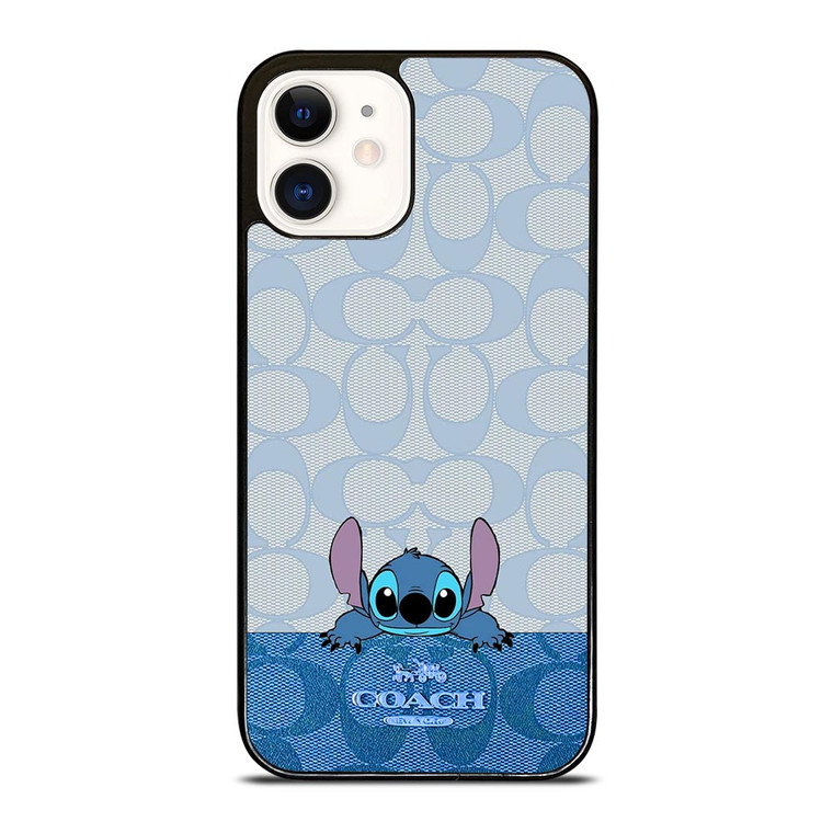 COACH NEW YORK LOGO STITCH DISNEY iPhone 12 Case