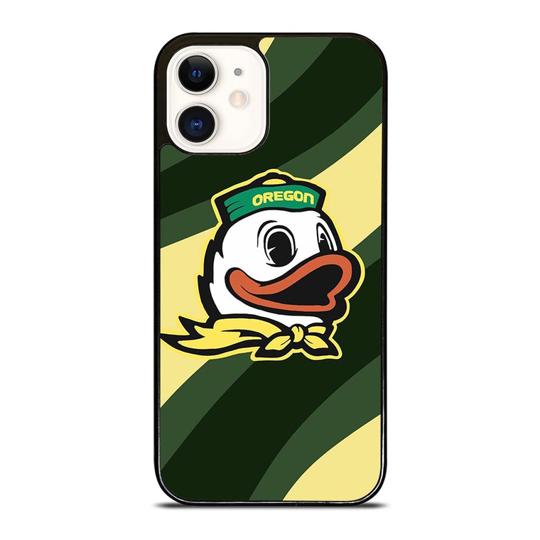 CUTE OREGON DUCKS LOGO UNIVERSITY BASKETBALL iPhone 12 Case