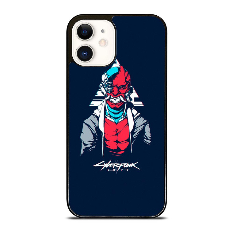 CYBERPUNK 2077 DARK BLUE iPhone 12 Case