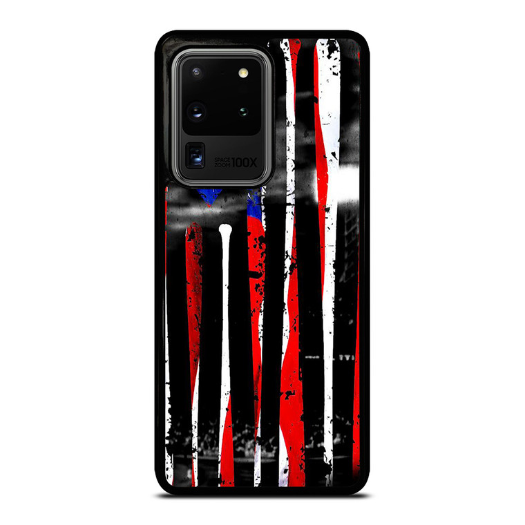 AMERICAN FLAG BASEBALL FIELD Samsung Galaxy S20 Ultra  Case