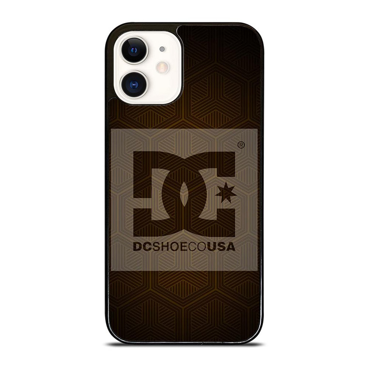 DC SHOE LOGO PATTERN iPhone 12 Case