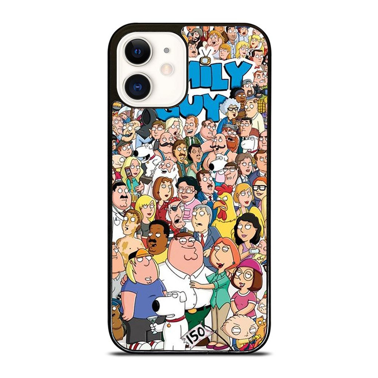 FAMILY GUY CARTOON ALL CHARACTERS iPhone 12 Case