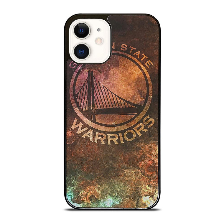 GOLDEN STATE WARRIORS RUSTY LOGO iPhone 12 Case