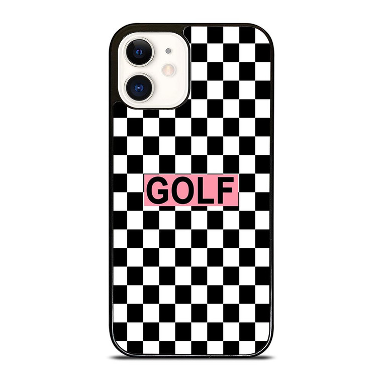 GOLF WANG BLACK WHITE PATTERN iPhone 12 Case
