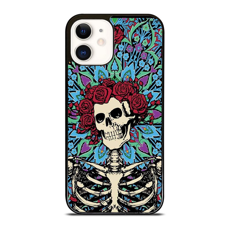 GRATEFUL DEAD SKULL AND ROSE 2 iPhone 12 Case