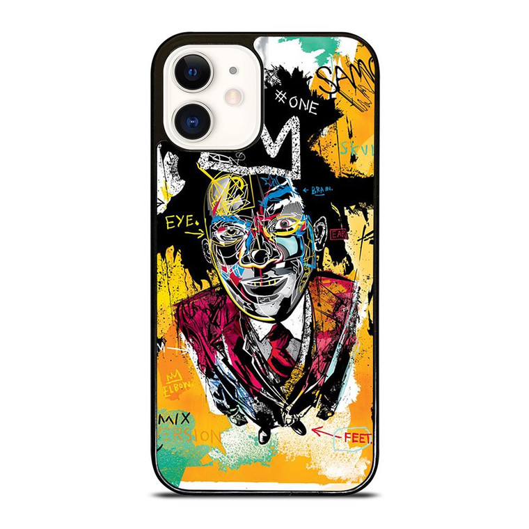 JEAN MICHEL BASQUIAT ART iPhone 12 Case
