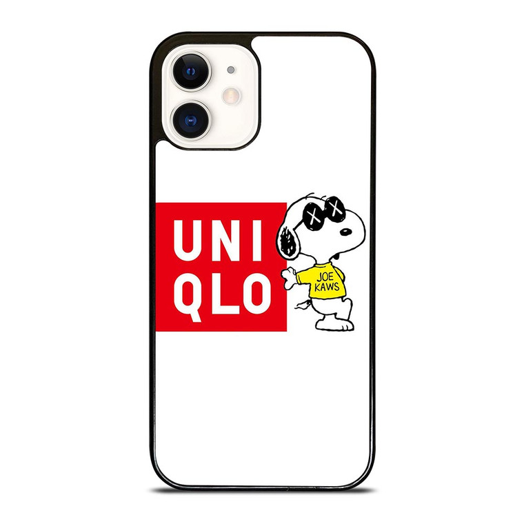 JOE KAWS UNIQLO LOGO iPhone 12 Case