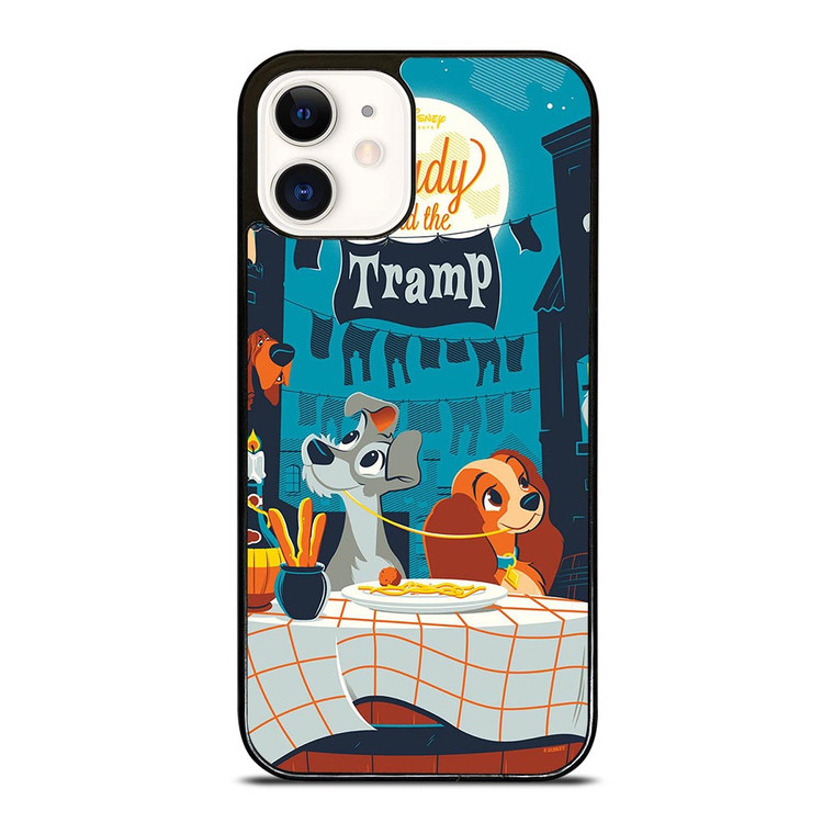 LADY AND THE TRAMP DISNEY CARTOON iPhone 12 Case