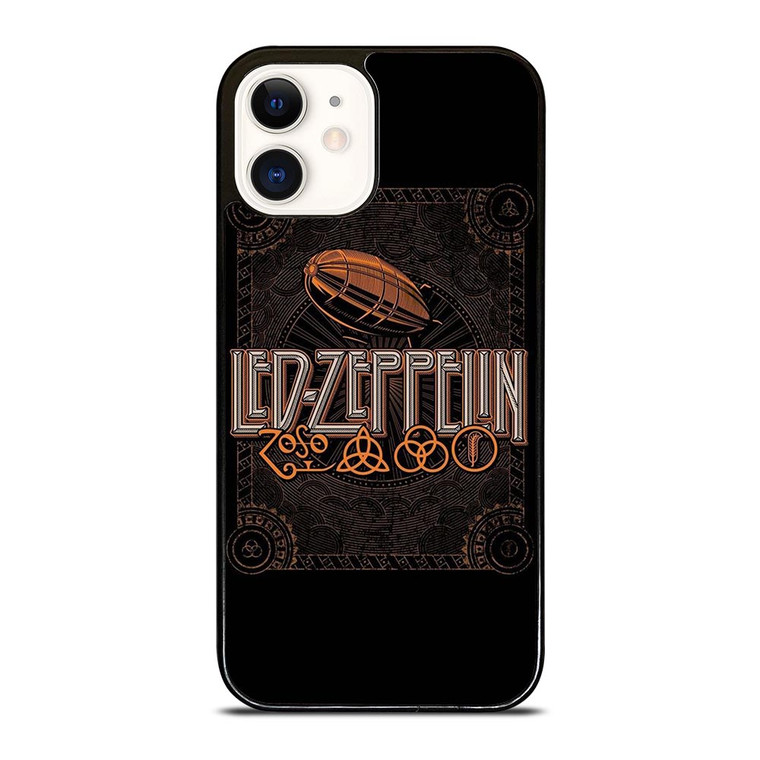 LED ZEPPELIN BAND LOGO MOTHERSHIP ICON ART iPhone 12 Case