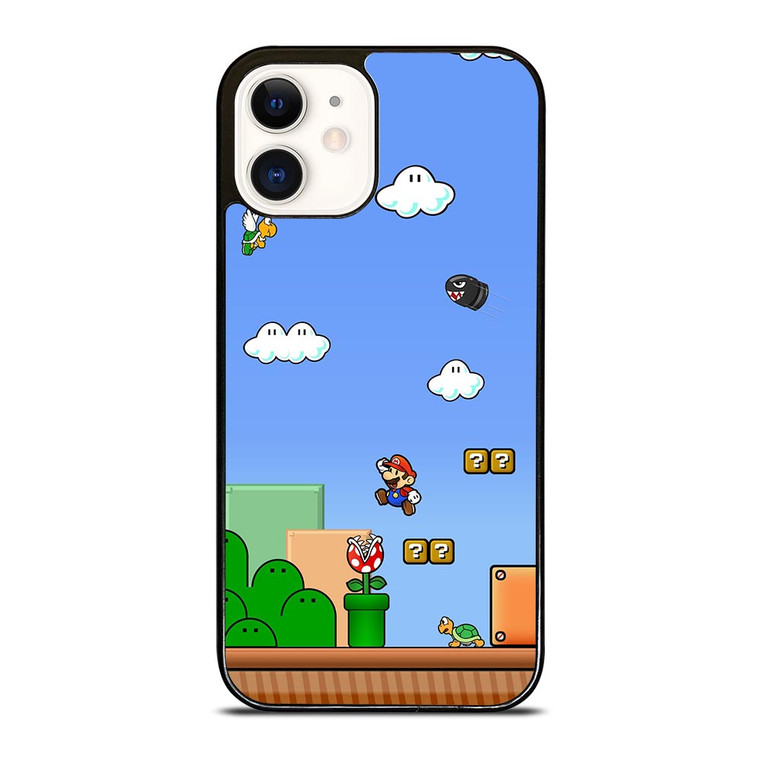 MARIO BROS GAME NEW iPhone 12 Case