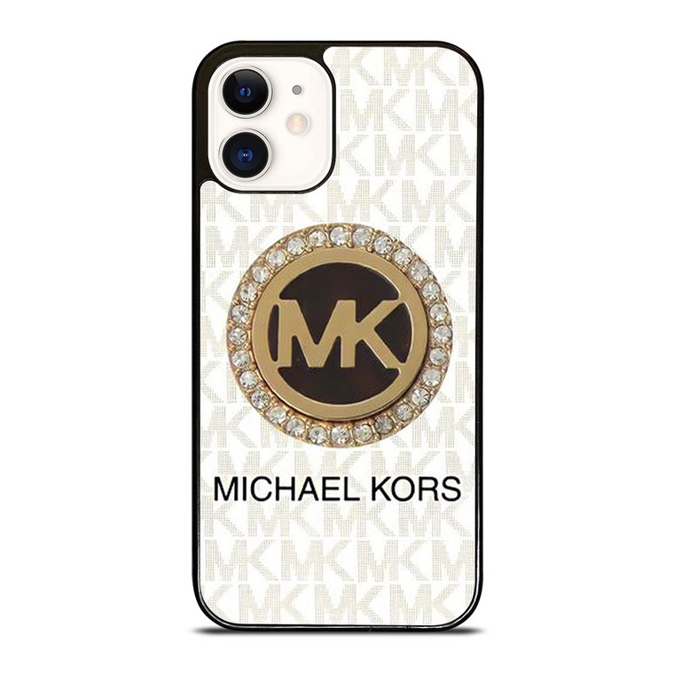 MICHAEL KORS MK LOGO DIAMOND iPhone 12 Case