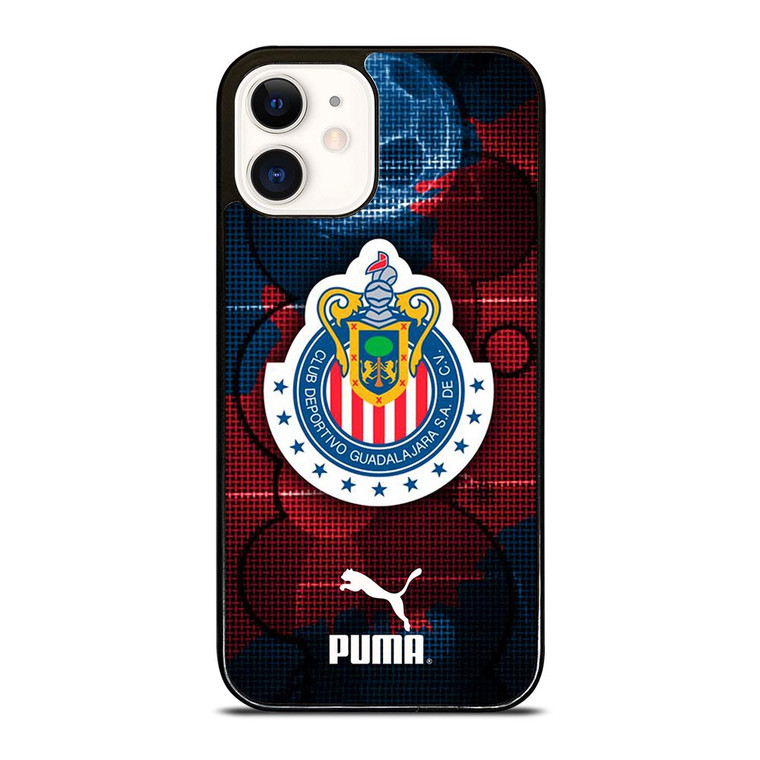 NEW CHIVAS DE GUADALAJARA LOGO iPhone 12 Case