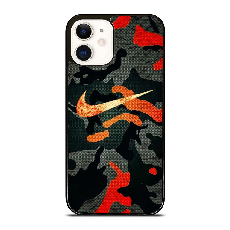 NIKE COLORFUL CAMO iPhone 12 Case