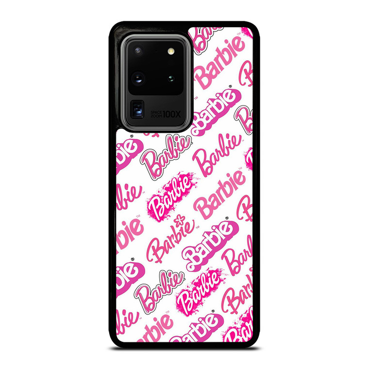 BARBIE TYPOGRAPHY PATTERN Samsung Galaxy S20 Ultra  Case