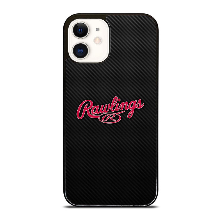 RAWLINGS SPORTWEAR CARBON LOGO iPhone 12 Case