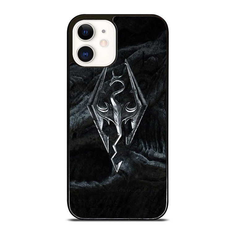 SKYRIM LOGO ELDER SCROLLS iPhone 12 Case