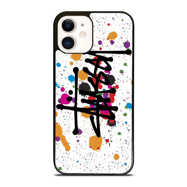 STUSSY ART LOGO iPhone 12 Case