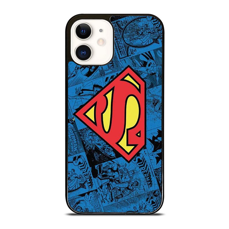 SUPERMAN DC COMIC LOGO iPhone 12 Case