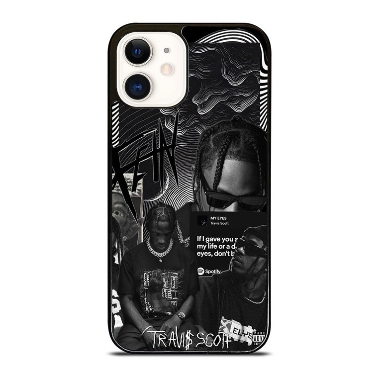 TRAVIS SCOTT MY EYES iPhone 12 Case