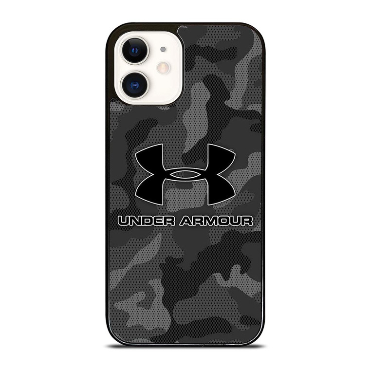 UNDER ARMOUR LOGO GREY CAMO iPhone 12 Case