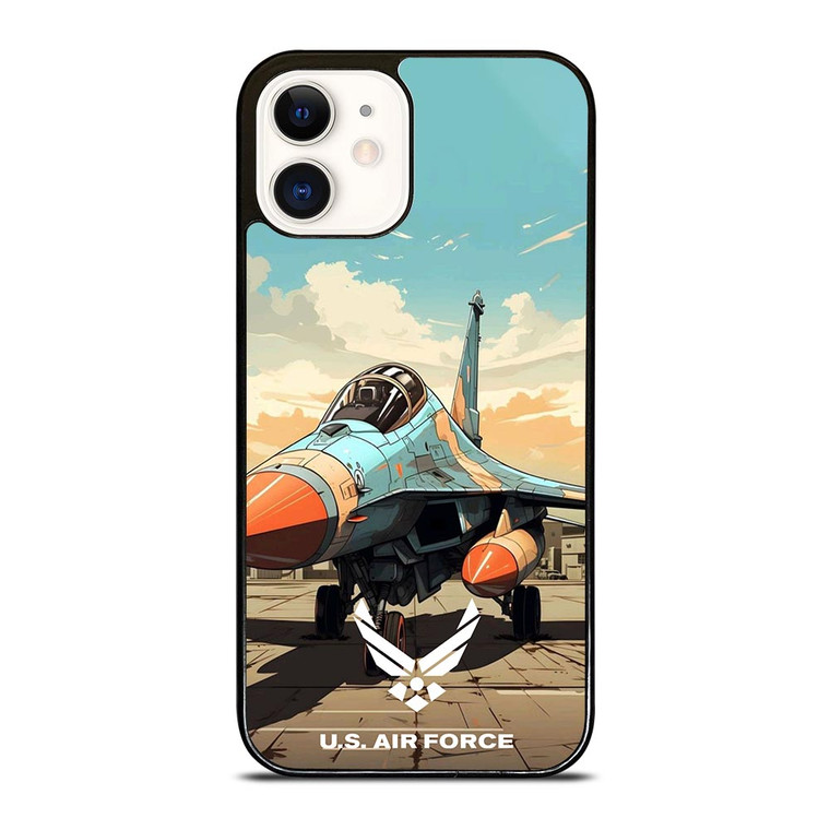 US AIR FORCE FIGHTER PLANE iPhone 12 Case