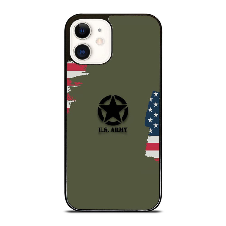 US ARMY EMBLEM FLAG iPhone 12 Case